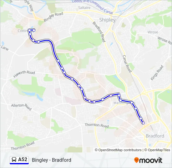 A52  Line Map