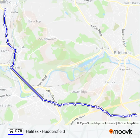 C78  Line Map