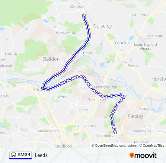 SM39 Bus Line Map