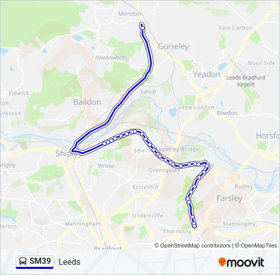 SM39 Bus Line Map