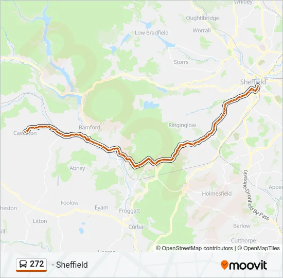 272 Bus Line Map