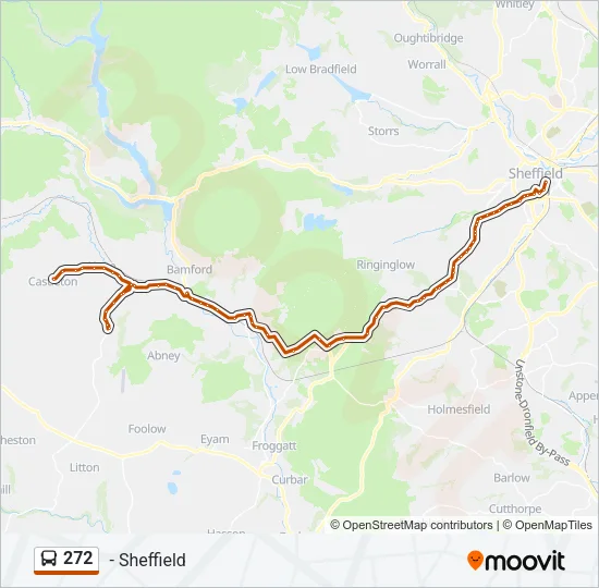 272 Bus Line Map