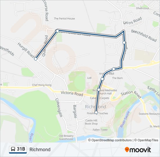31B  Line Map