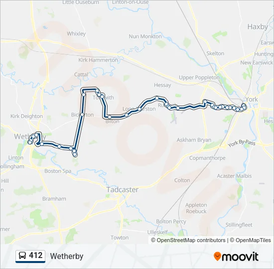 412  Line Map