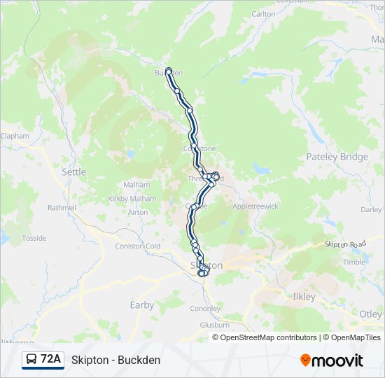 72A  Line Map