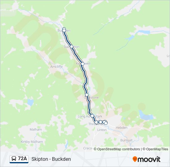 72A  Line Map
