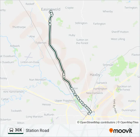 30X  Line Map