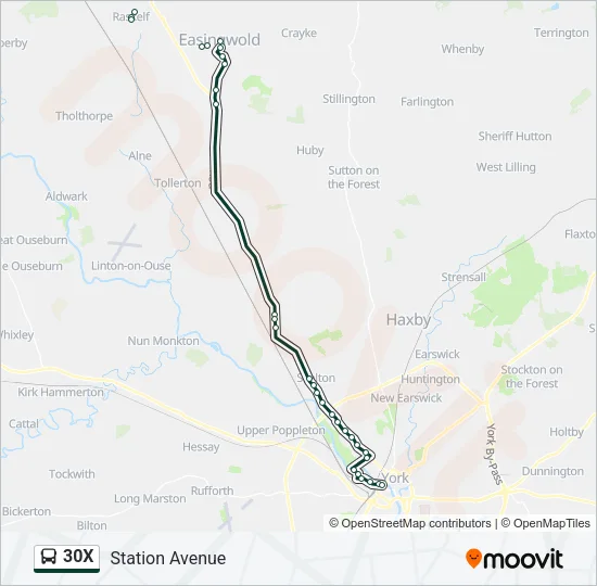 30X  Line Map