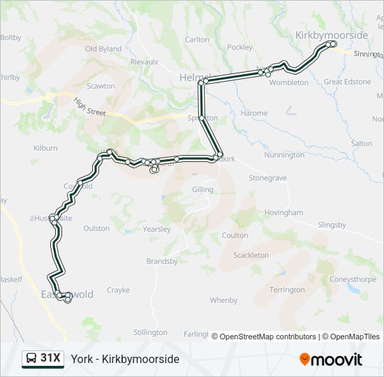 31X  Line Map