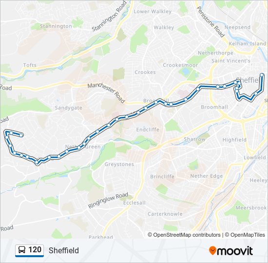 120-route-schedules-stops-maps-sheffield-centre-updated