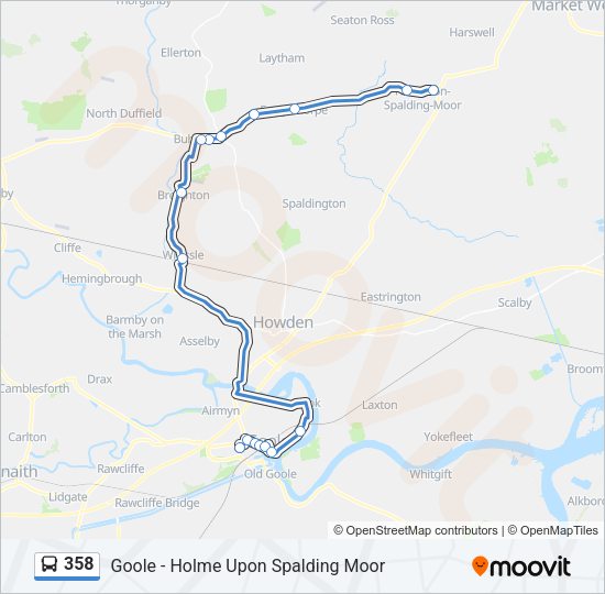 358  Line Map