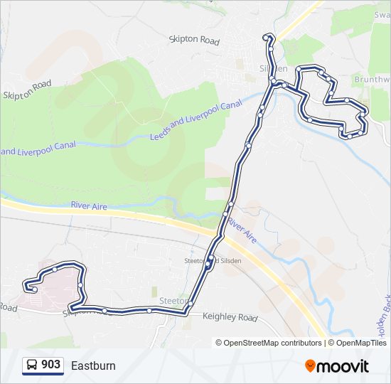 Bus 903 Route Map 903 Route: Schedules, Stops & Maps - Eastburn (Updated)