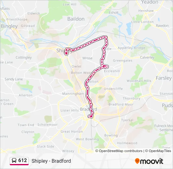 612 Route Schedules Stops Maps Bradford Intc Updated 612-route-schedules-stops-maps-bradford-intc-updated