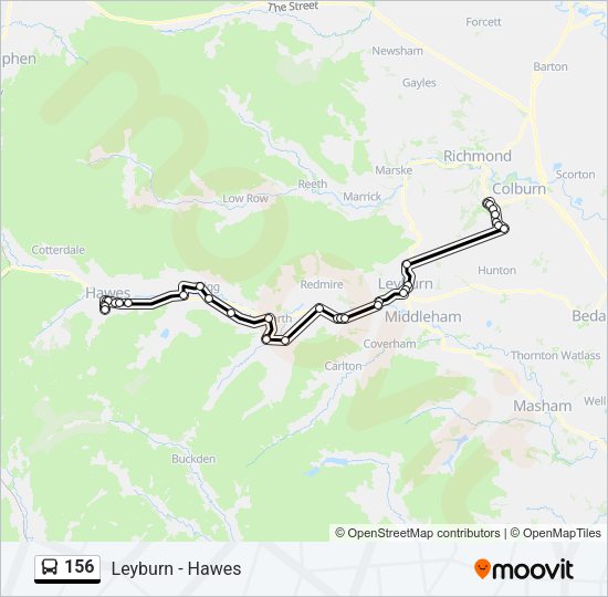 156  Line Map