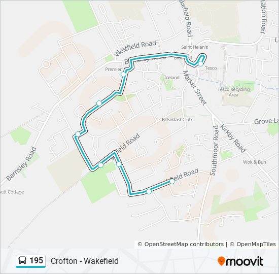 Bus 195 Route Map 195 Route: Schedules, Stops & Maps - Bus Station Stand E (Stand E) (Updated)