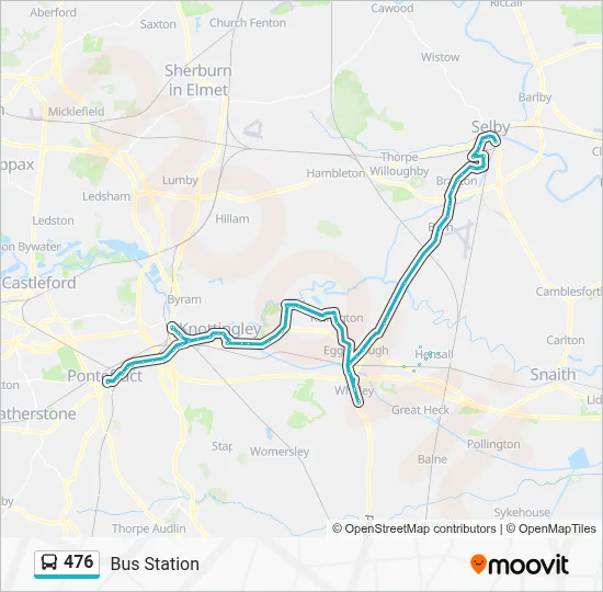 476 Route: Schedules, Stops & Maps - Bus Station (Updated)