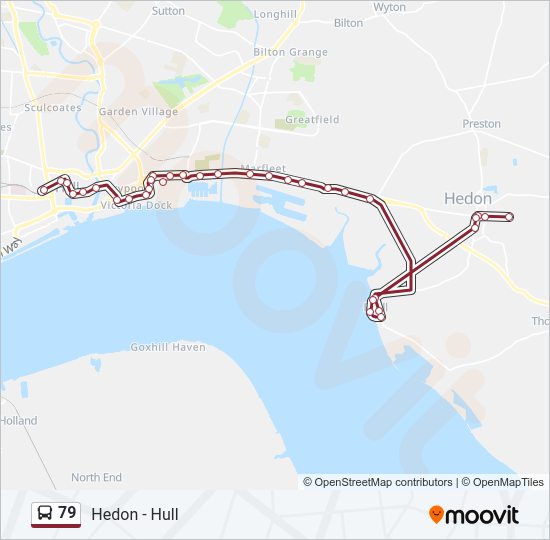 79 Bus Line Map