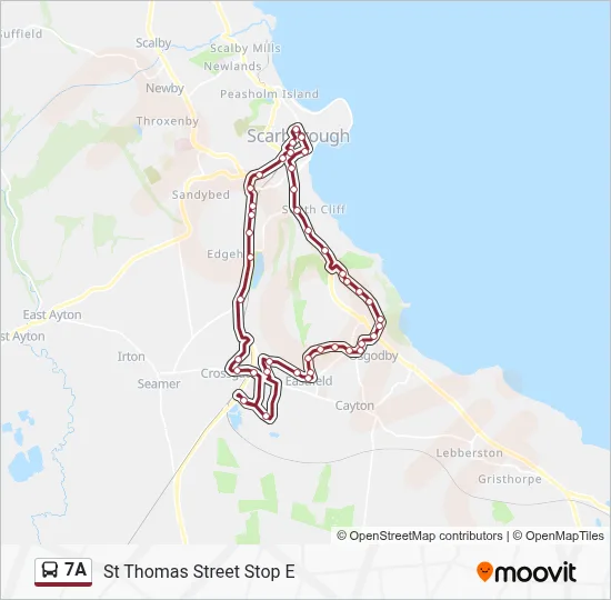 7A Route: Schedules, Stops & Maps - St Thomas Street Stop E (Updated)