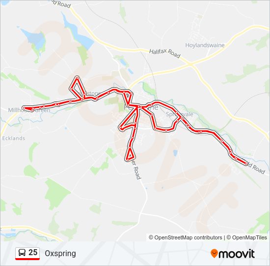 25  Line Map