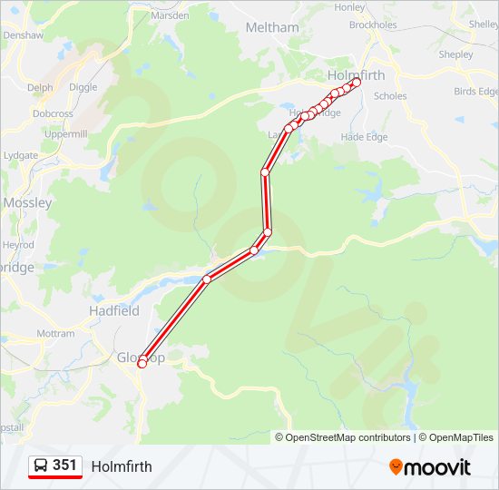 351  Line Map