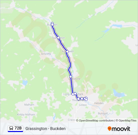 72B  Line Map