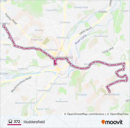 Bus 372 Route Map 372 Route: Schedules, Stops & Maps - Lindley (Updated)