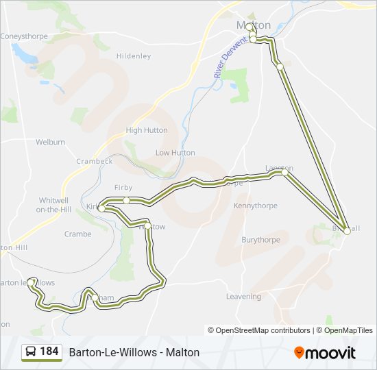 184  Line Map