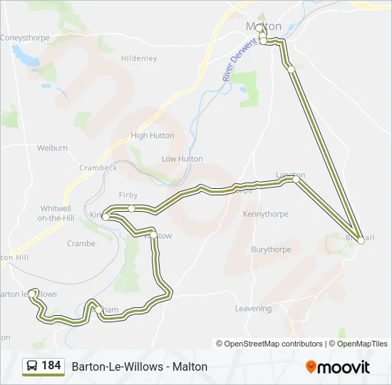184  Line Map