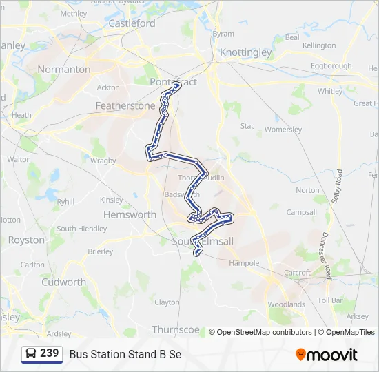239 Route: Schedules, Stops & Maps - Bus Station Stand B Se (Updated)