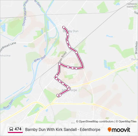 474 Route: Schedules, Stops & Maps - Edenthorpe (Updated)