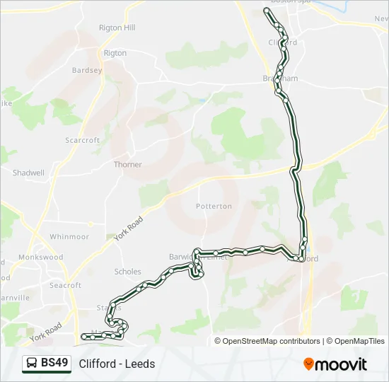 BS49 Bus Line Map