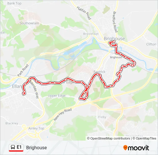 E1  Line Map