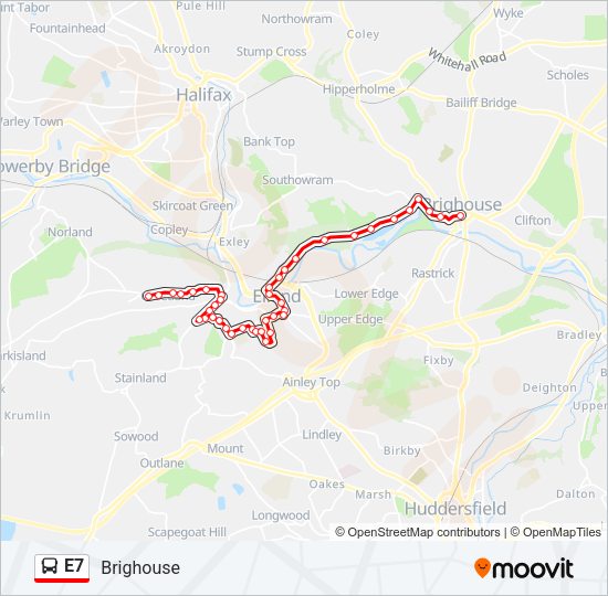E7  Line Map
