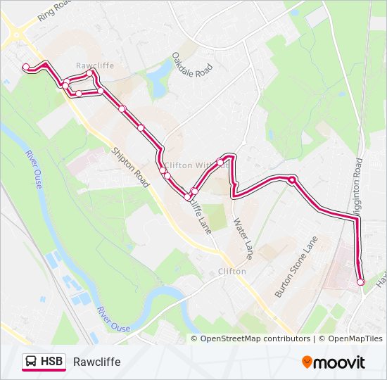 hsb Route Schedules, Stops & Maps Clifton (Updated)