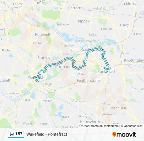 157 Route: Schedules, Stops & Maps - Bus Station (Updated)