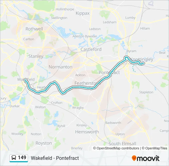 149 Route: Schedules, Stops & Maps - Bus Station (Updated)