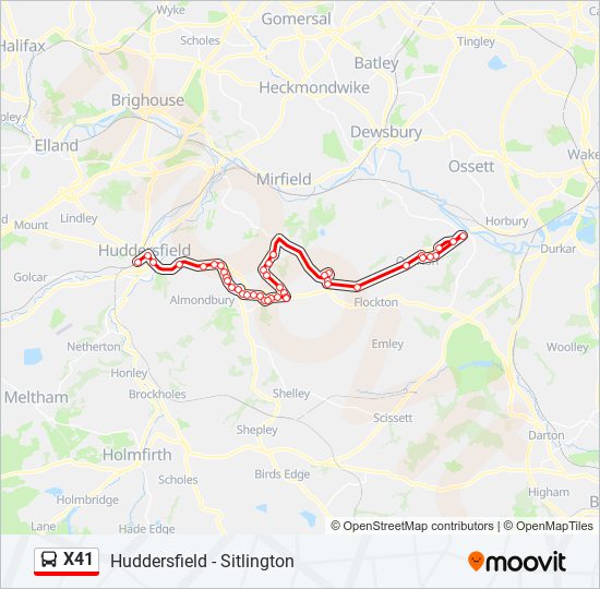 X41  Line Map