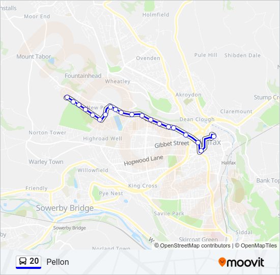 20 Route Schedules, Stops & Maps Pellon (Updated)