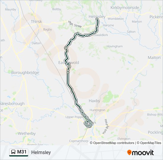 M31  Line Map