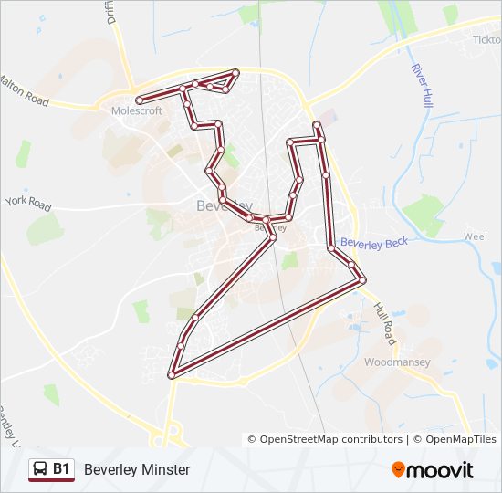 B1 Bus Route Map Cva5Jckhbvbmkm