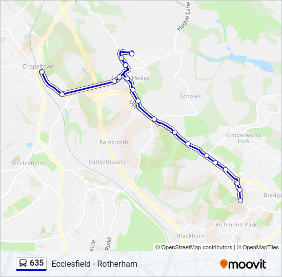 635  Line Map