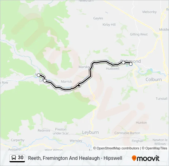 30  Line Map