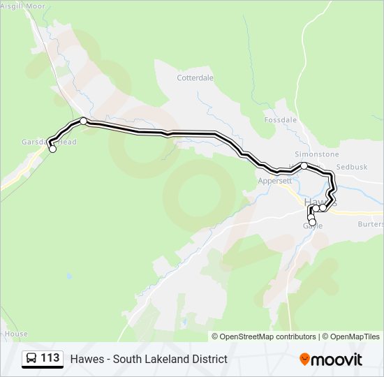 113  Line Map