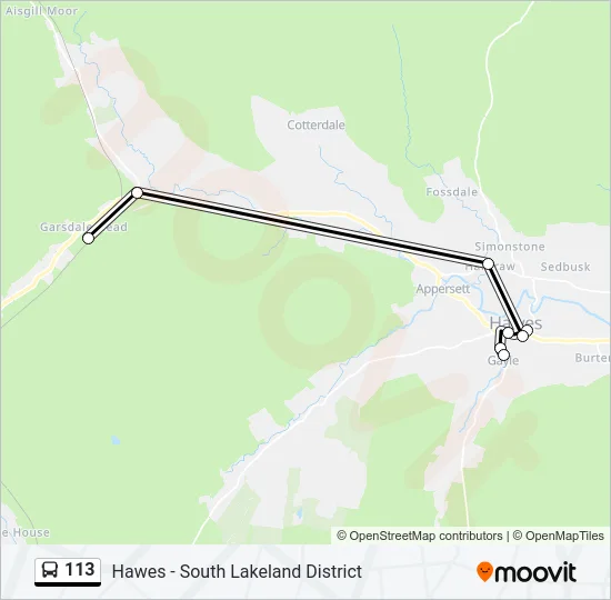 113  Line Map