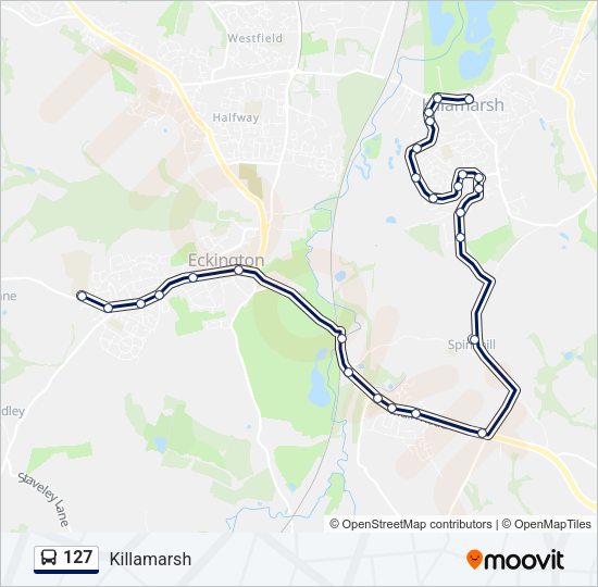 127  Line Map