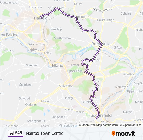 549-route-schedules-stops-maps-halifax-town-centre-updated