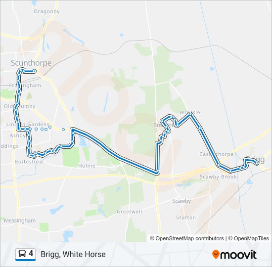 4 Bus Line Map