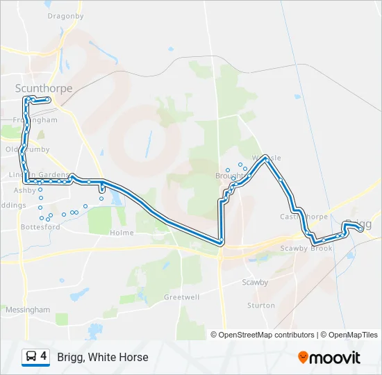 4 Bus Line Map