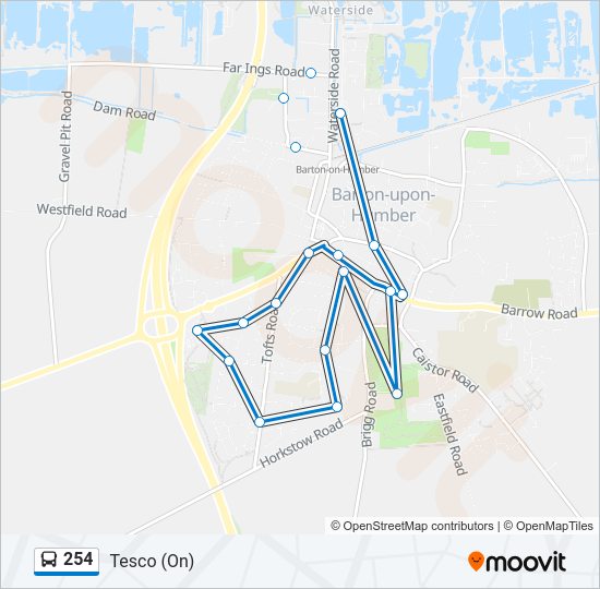 254 Route: Schedules, Stops & Maps - Tesco (On) (Updated)