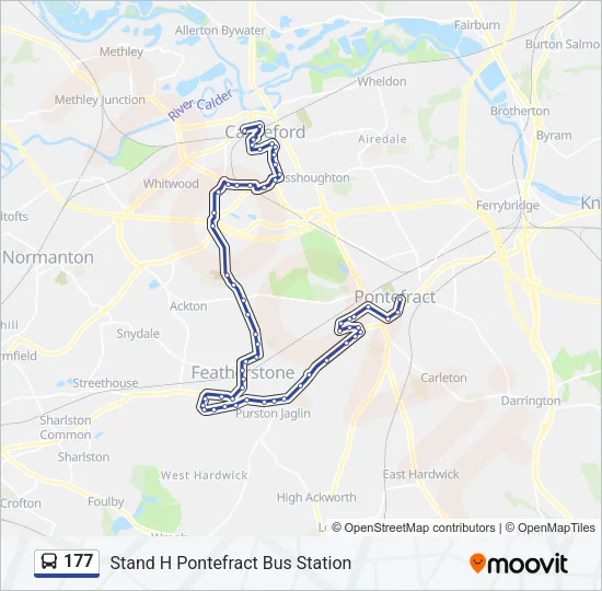 177 Bus Line Map